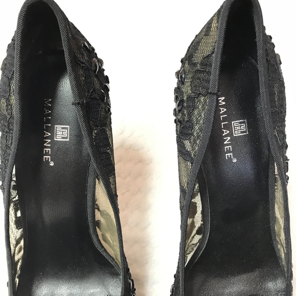 NEW Sexy Mallanee Beats and lace platforms Germany - Picture 5 of 6